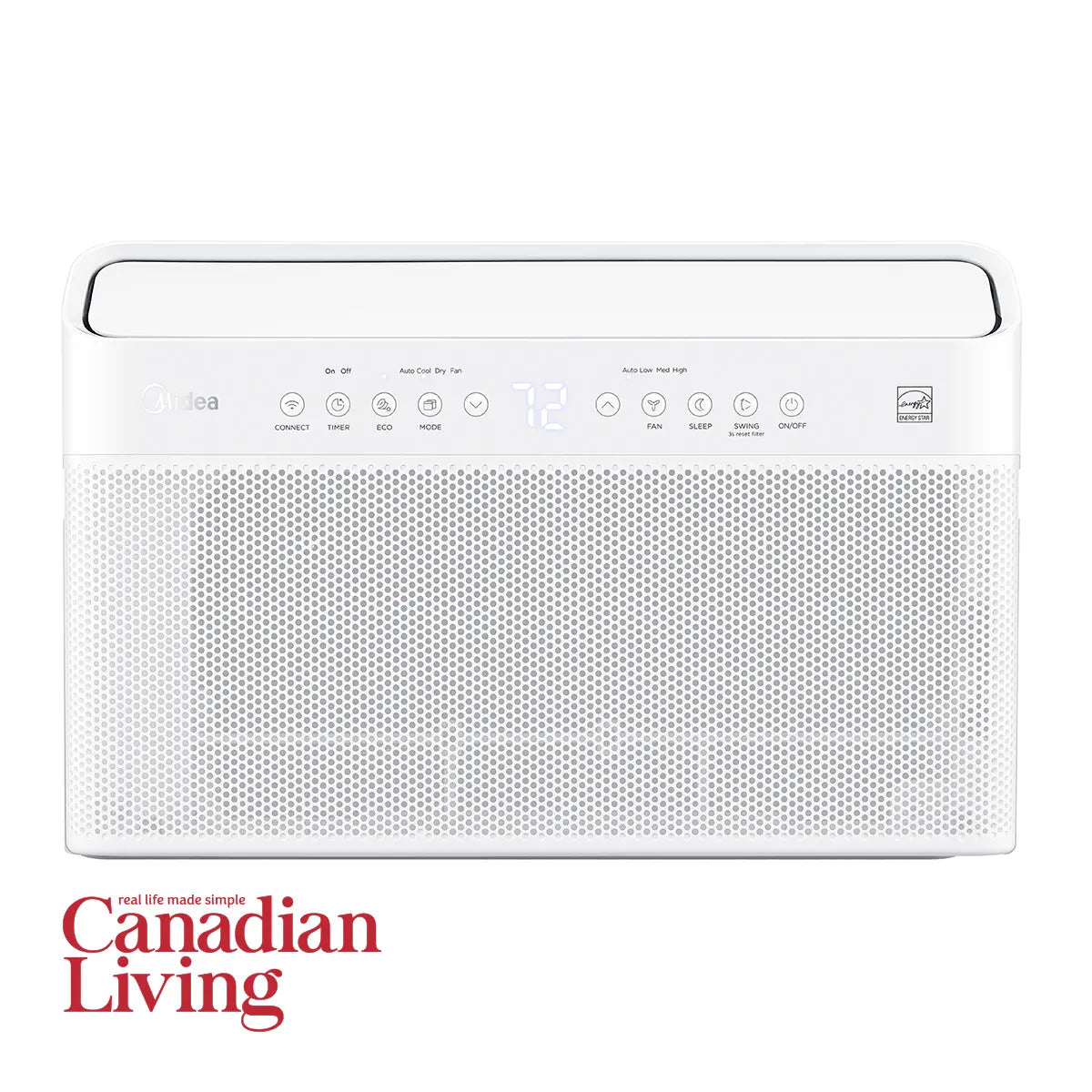 8,000 BTU Smart Inverter U-Shaped Window Air Conditioner