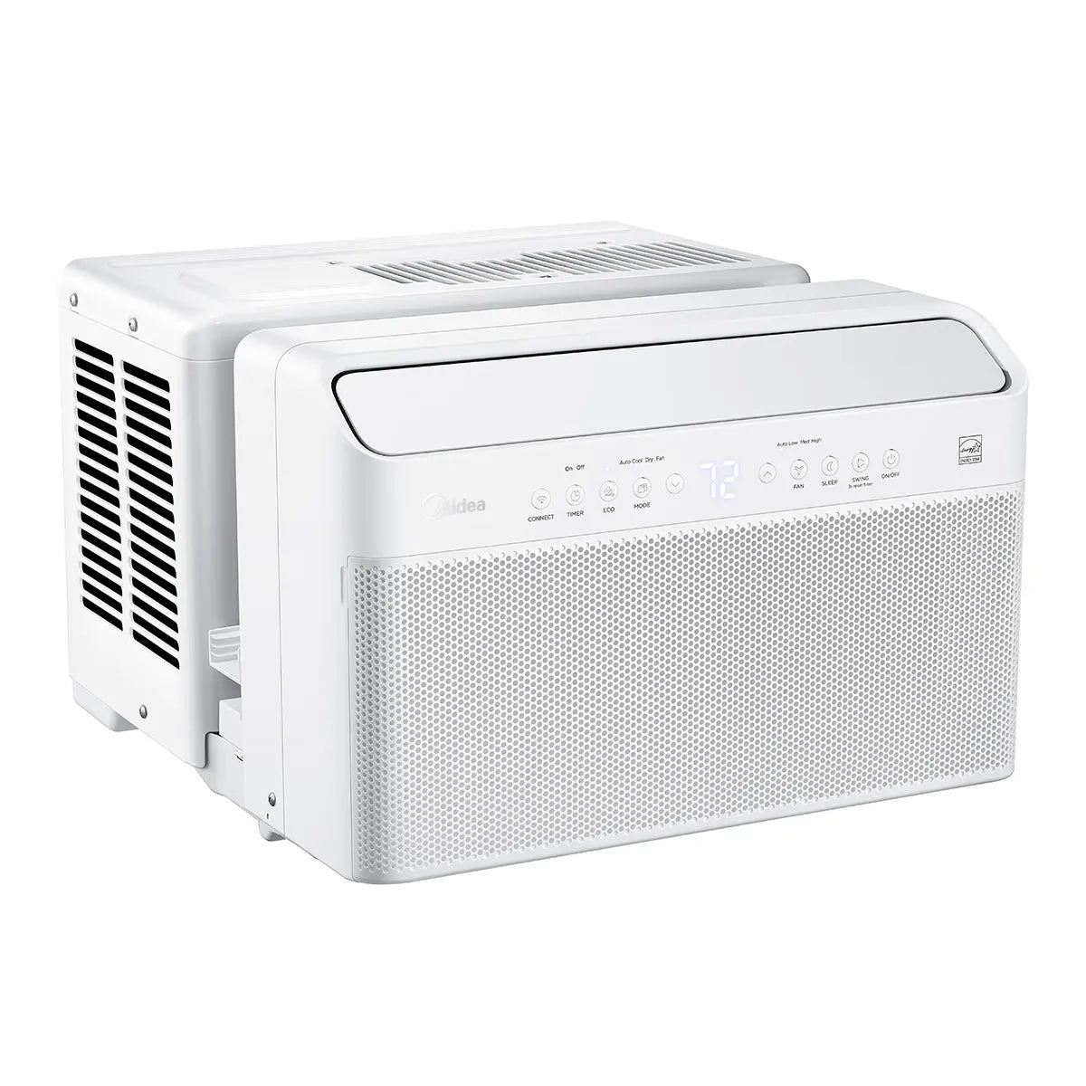 Climatiseur de fenêtre intelligent en U à inverseur de 8 000 BTU