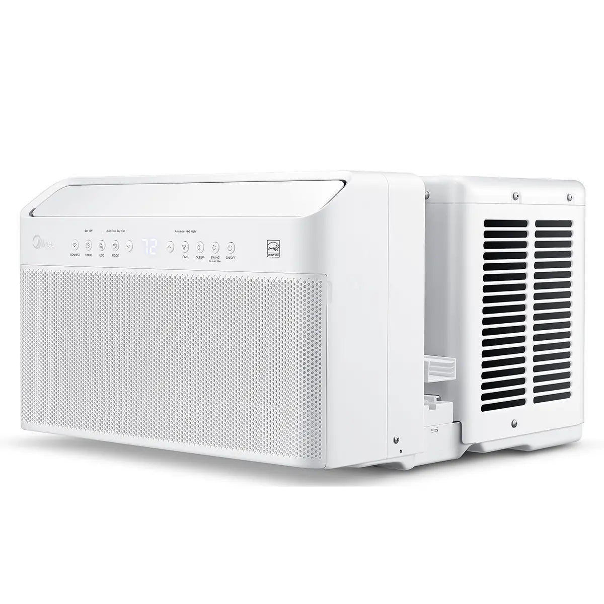 Climatiseur de fenêtre intelligent en U à inverseur de 8 000 BTU